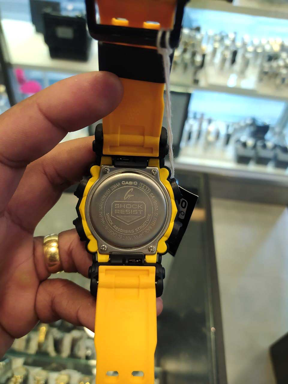 Relógio CASIO G-Shock GA-900A-1A9DR *Heavy Dut - Decagonal