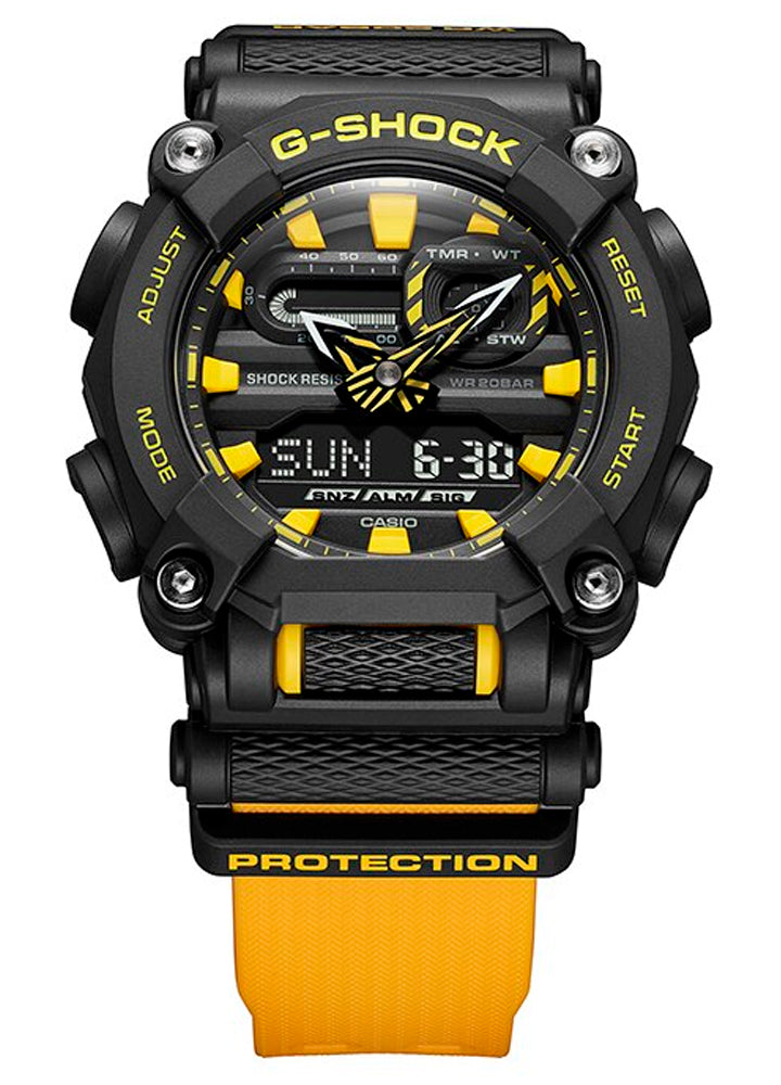 Relógio CASIO G-Shock GA-900A-1A9DR *Heavy Dut - Decagonal