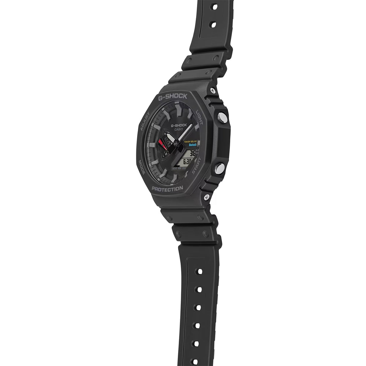 Relógio Casio G-SHOCK Carbon Core Guard GA-B2100-1ADR *Bluetooth e Tough Solar