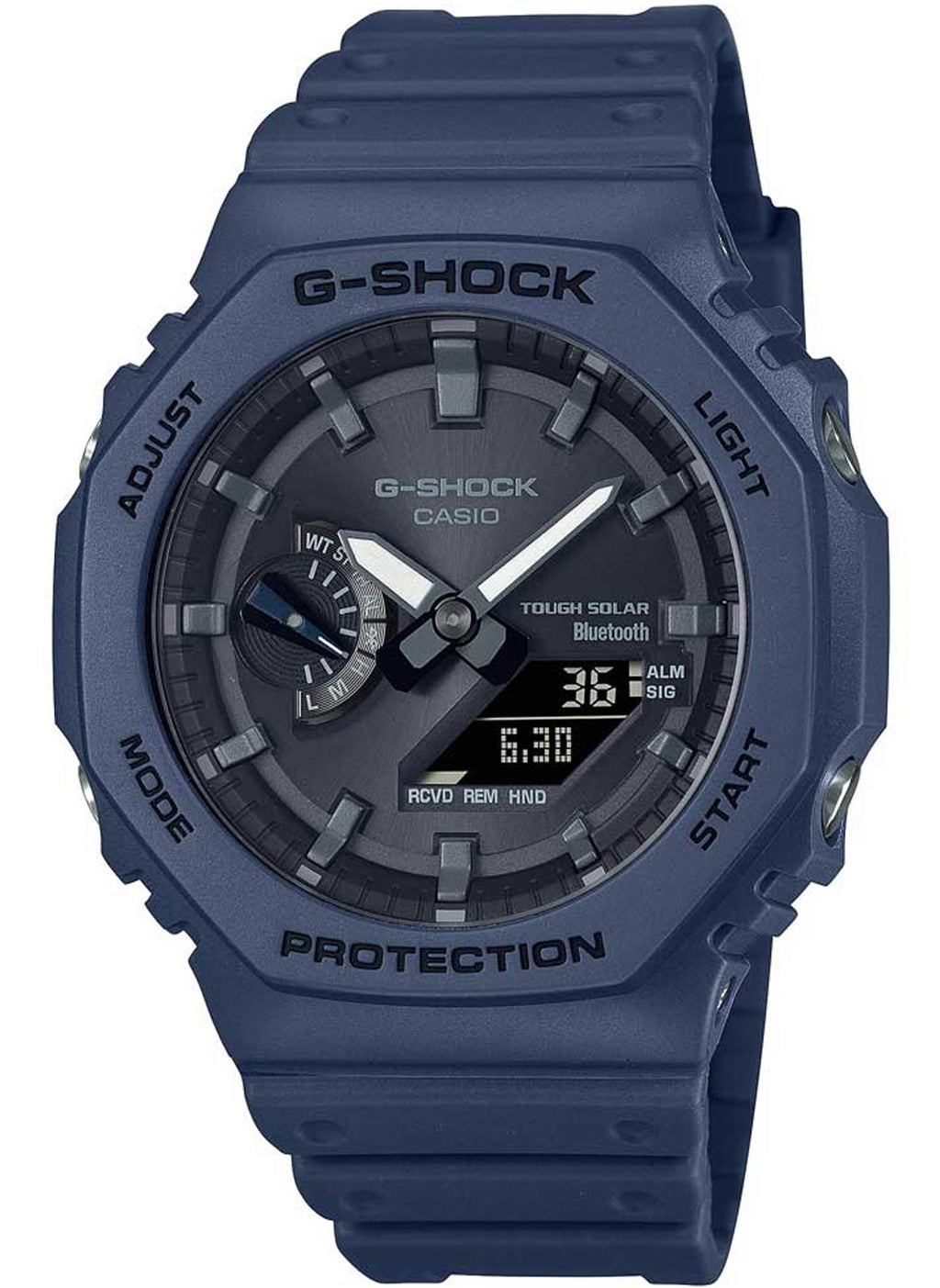 Relógio Casio G-SHOCK Carbon Core Guard GA-B2100-2ADR *Bluetooth e Tough Solar