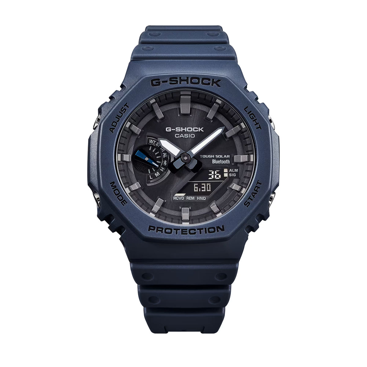 Relógio Casio G-SHOCK Carbon Core Guard GA-B2100-2ADR *Bluetooth e Tough Solar