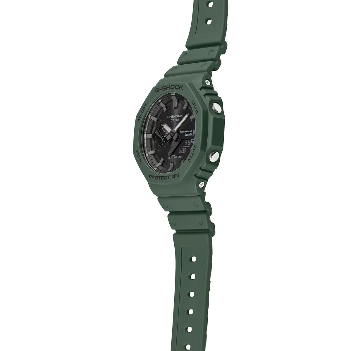 Relógio Casio G-SHOCK Carbon Core Guard GA-B2100-3ADR *Bluetooth e Tough Solar