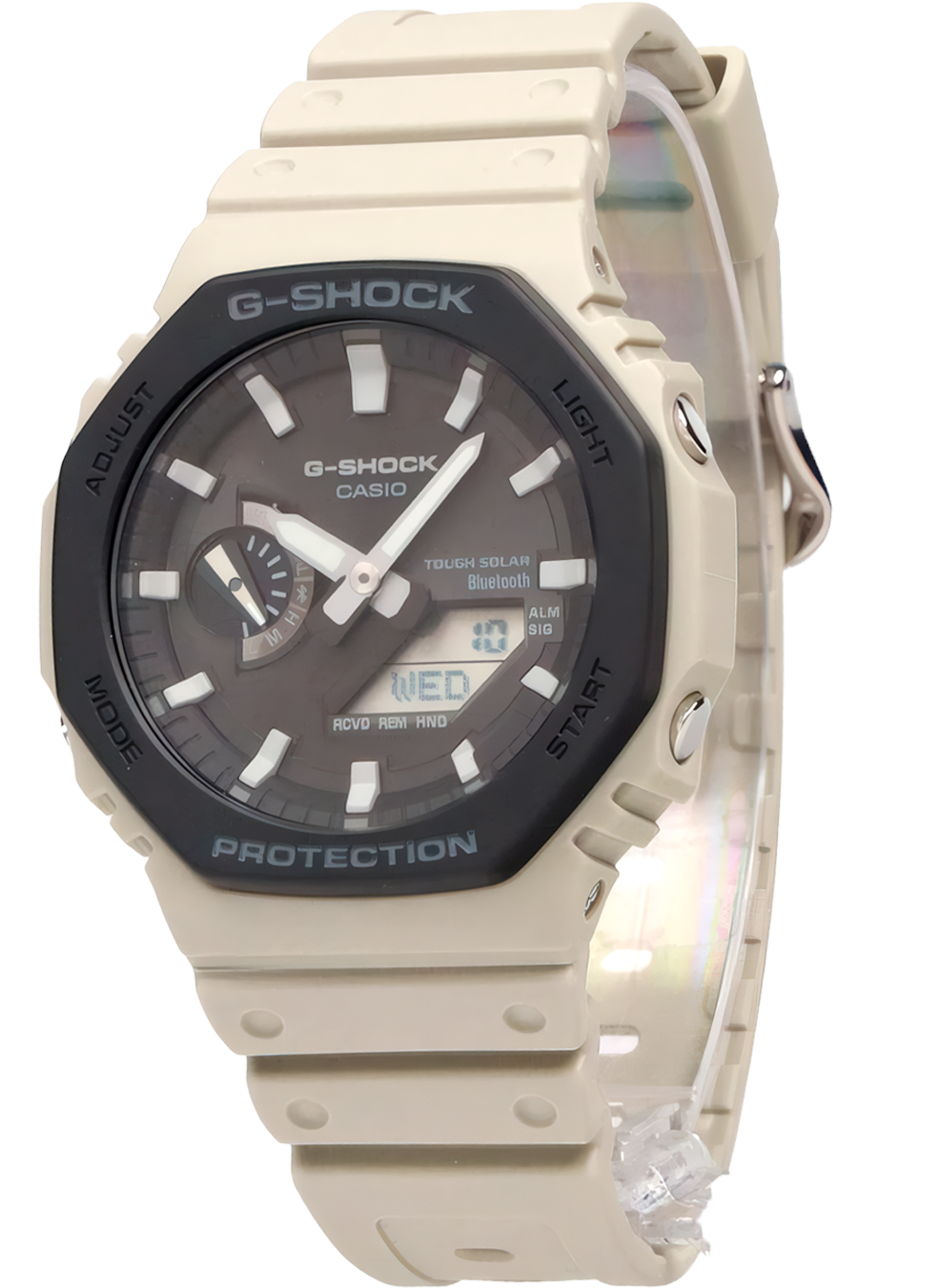 Relógio Casio G-SHOCK Carbon Core Guard Urban Utility GA-B2100LUU-5ADR *Bluetooth e Tough Solar