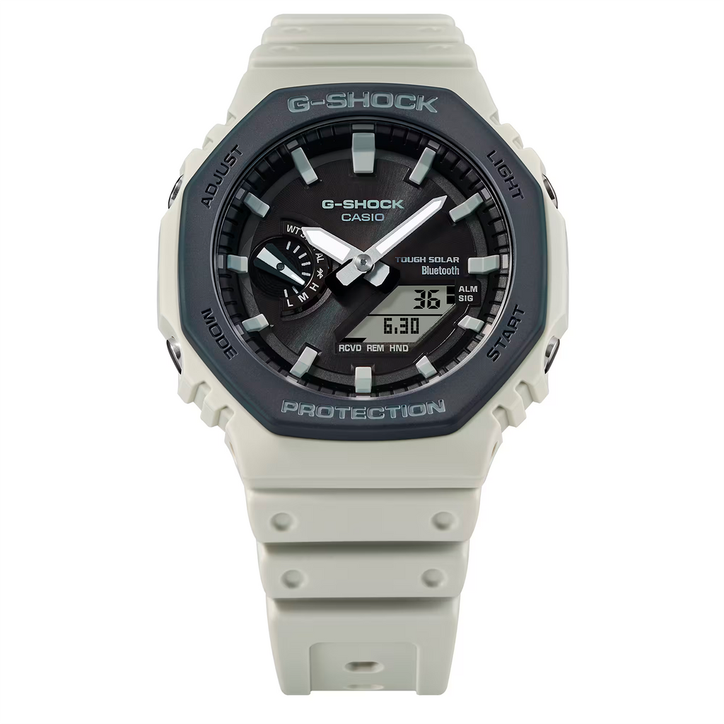 Relógio Casio G-SHOCK Carbon Core Guard Urban Utility GA-B2100LUU-5ADR *Bluetooth e Tough Solar