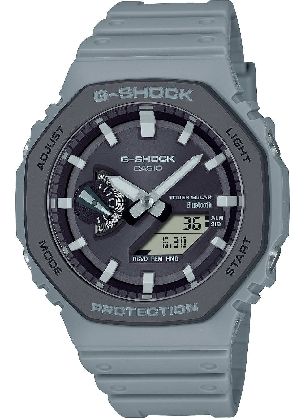 Relógio Casio G-SHOCK Carbon Core Guard Urban Utility GA-B2100LUU-8ADR *Bluetooth e Tough Solar