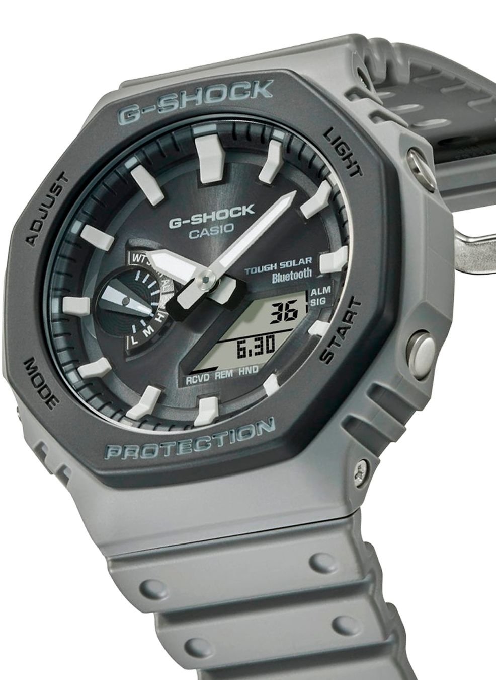 Relógio Casio G-SHOCK Carbon Core Guard Urban Utility GA-B2100LUU-8ADR *Bluetooth e Tough Solar