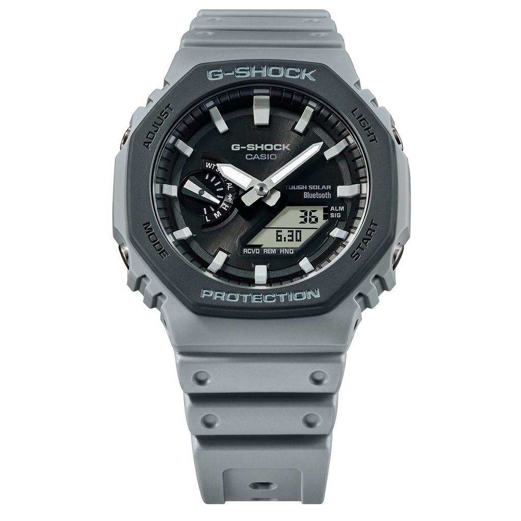 Relógio Casio G-SHOCK Carbon Core Guard Urban Utility GA-B2100LUU-8ADR *Bluetooth e Tough Solar