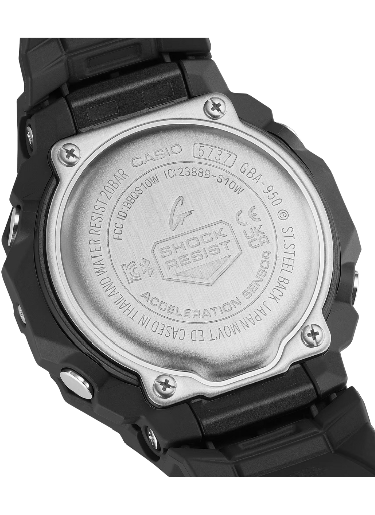 Relógio G-SHOCK G-SQUAD GBA-950-1ADR *Bluetooth