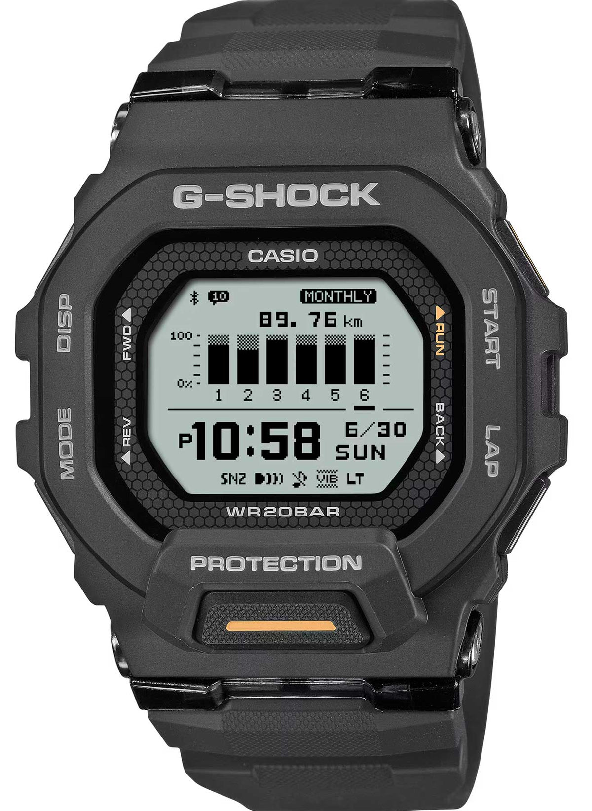 Relógio Casio G-SHOCK G-Squad Sports GBD-200-1A1DR