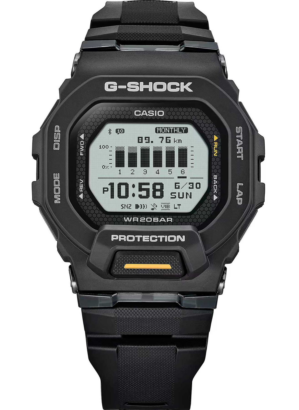 Relógio Casio G-SHOCK G-Squad Sports GBD-200-1A1DR