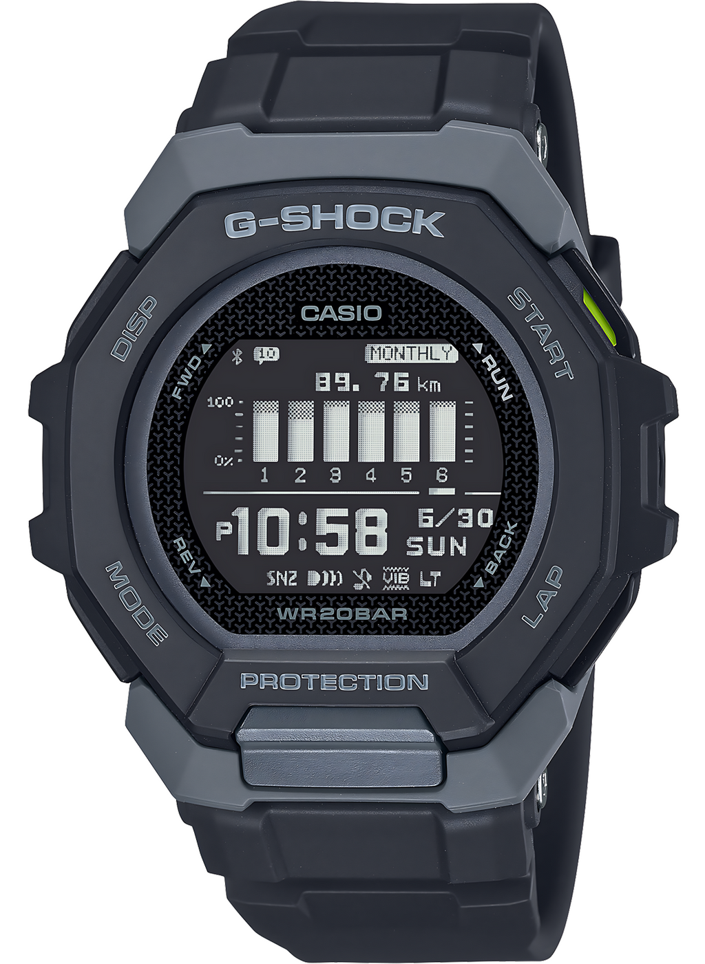 Relógio Casio G-SHOCK G-Squad Sports GBD-300-1DR