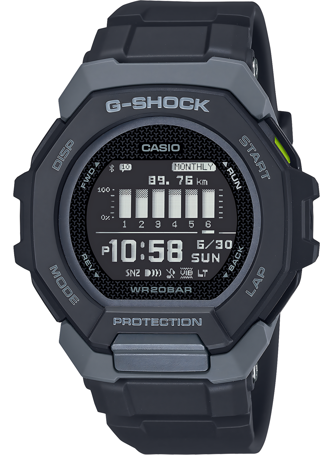 Relógio Casio G-SHOCK G-Squad Sports GBD-300-1DR