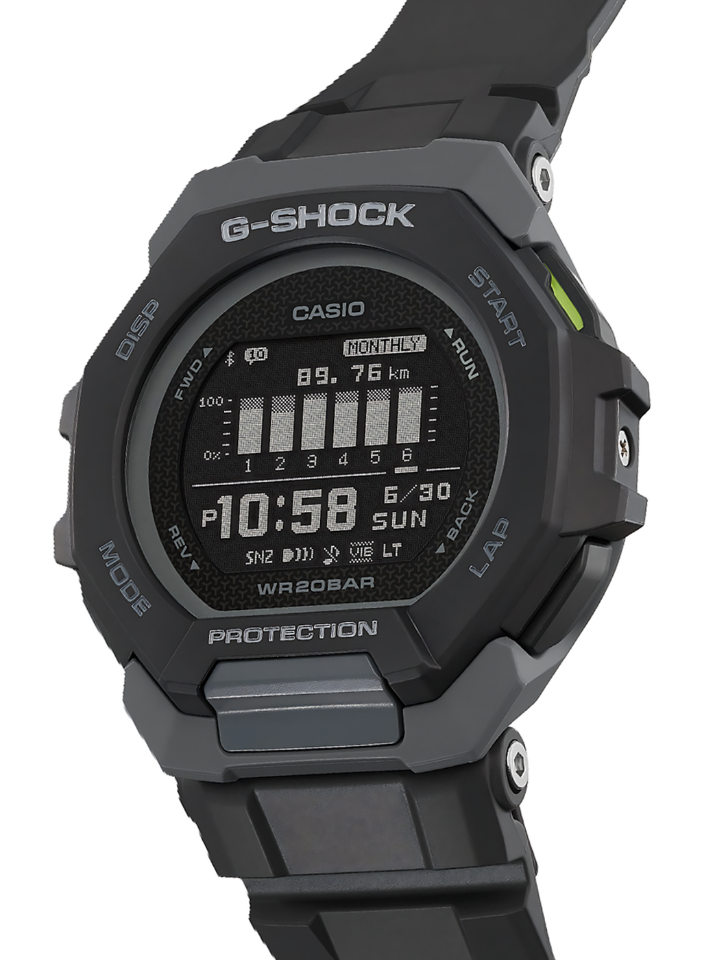 Relógio Casio G-SHOCK G-Squad Sports GBD-300-1DR