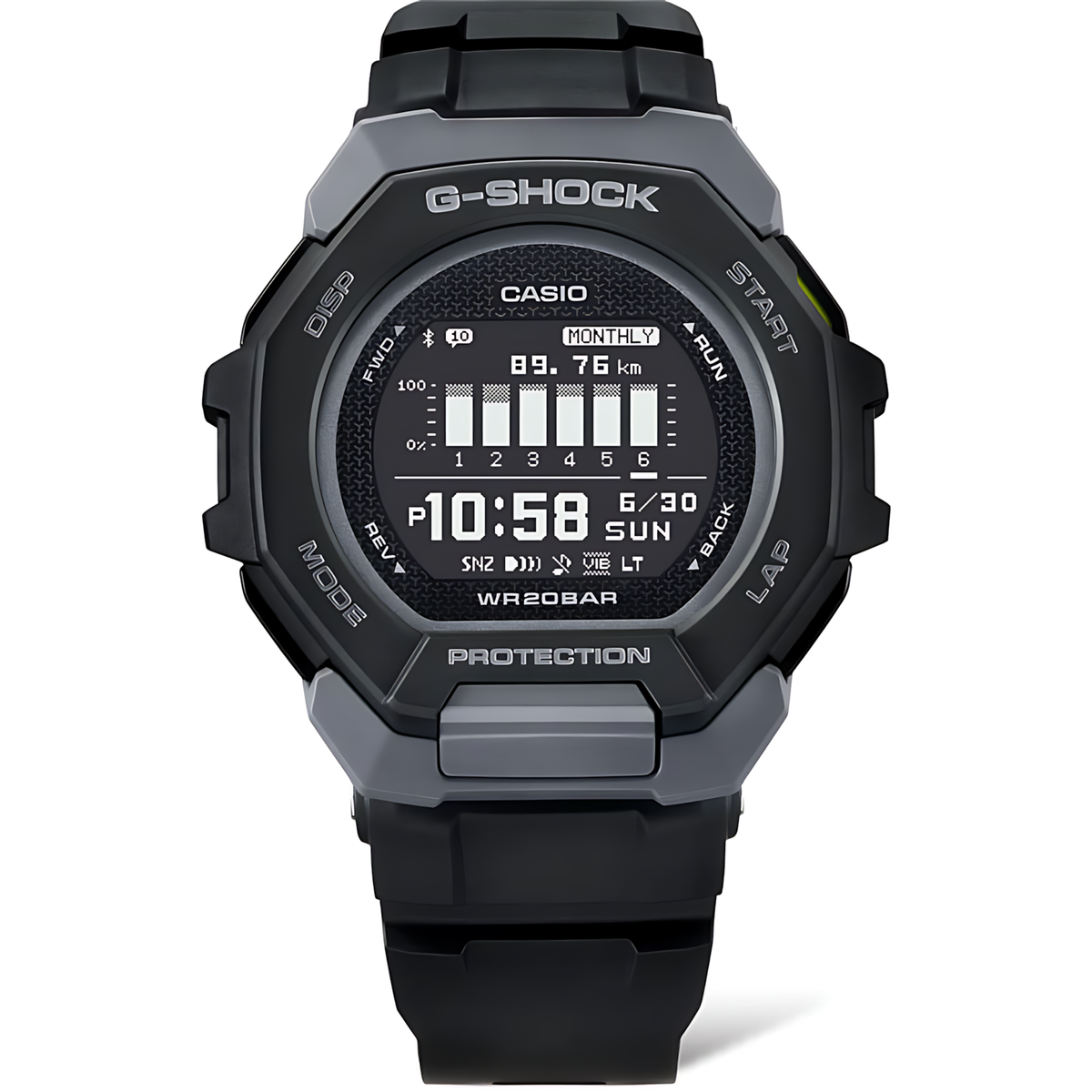 Relógio Casio G-SHOCK G-Squad Sports GBD-300-1DR