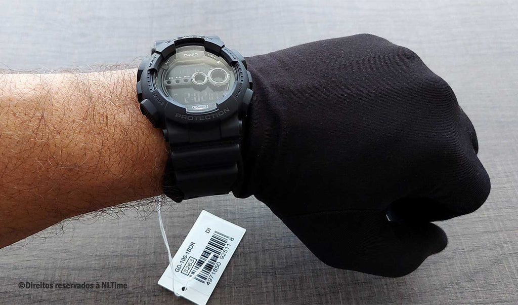 Relógio CASIO G-Shock GD-100-1BDR Military Black