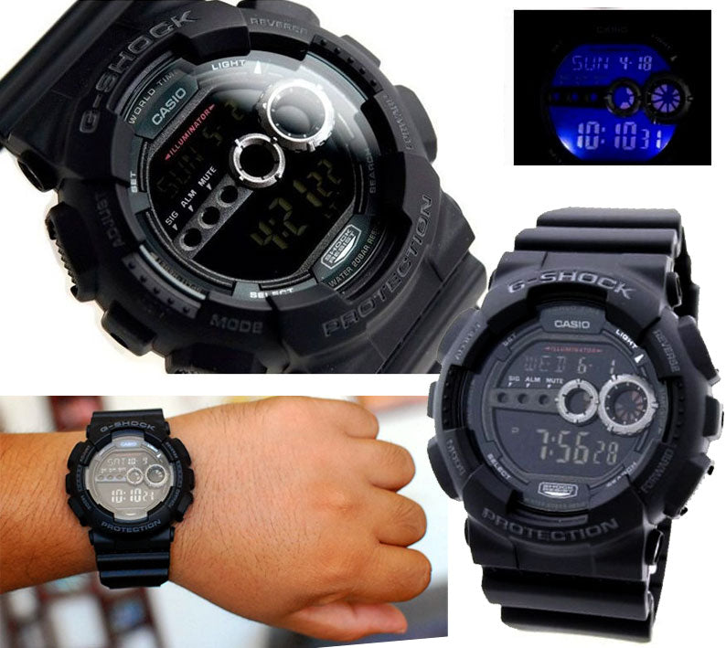 Relógio CASIO G-Shock GD-100-1BDR Military Black