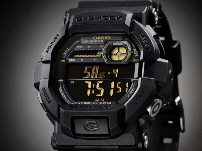 Relógio CASIO G-Shock GD-350-1BDR *Alarme Vibratório
