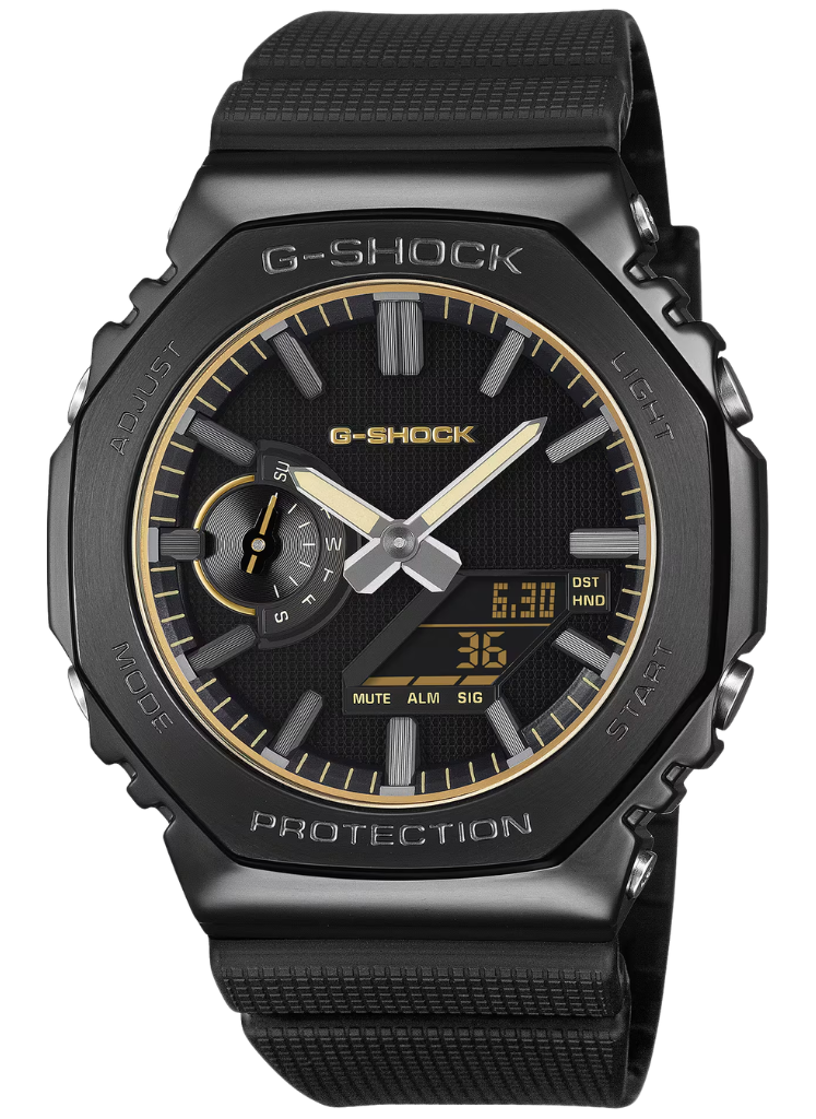 Relógio Casio G-SHOCK G-Metal GM-2100LXB-1A9 *LUXE BLACK