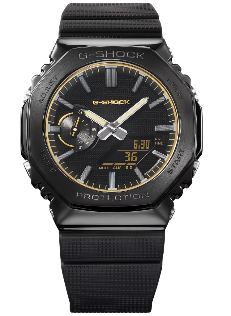 Relógio Casio G-SHOCK G-Metal GM-2100LXB-1A9 *LUXE BLACK