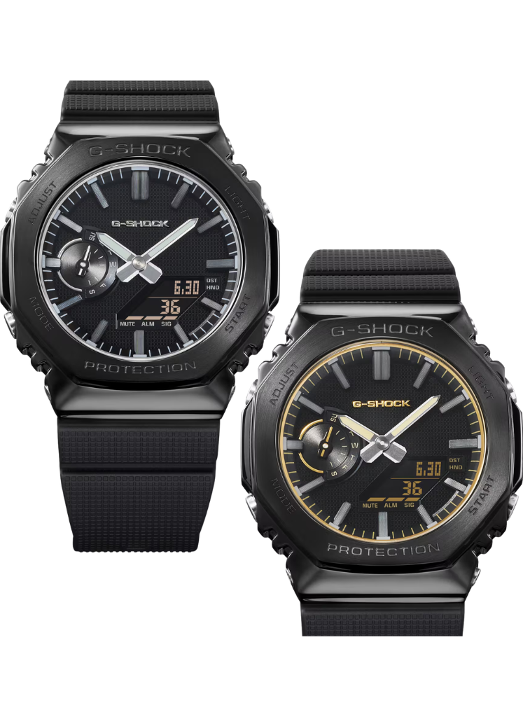 Relógio Casio G-SHOCK G-Metal GM-2100LXB-1A9 *LUXE BLACK