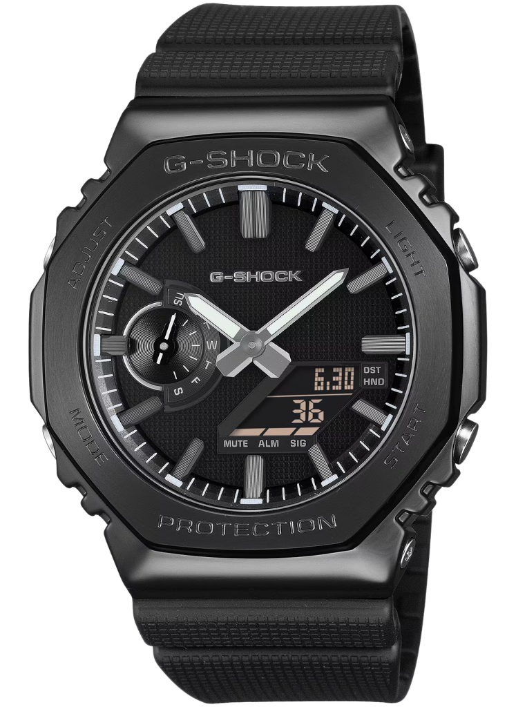Relógio Casio G-SHOCK G-Metal GM-2100LXB-1A *LUXE BLACK