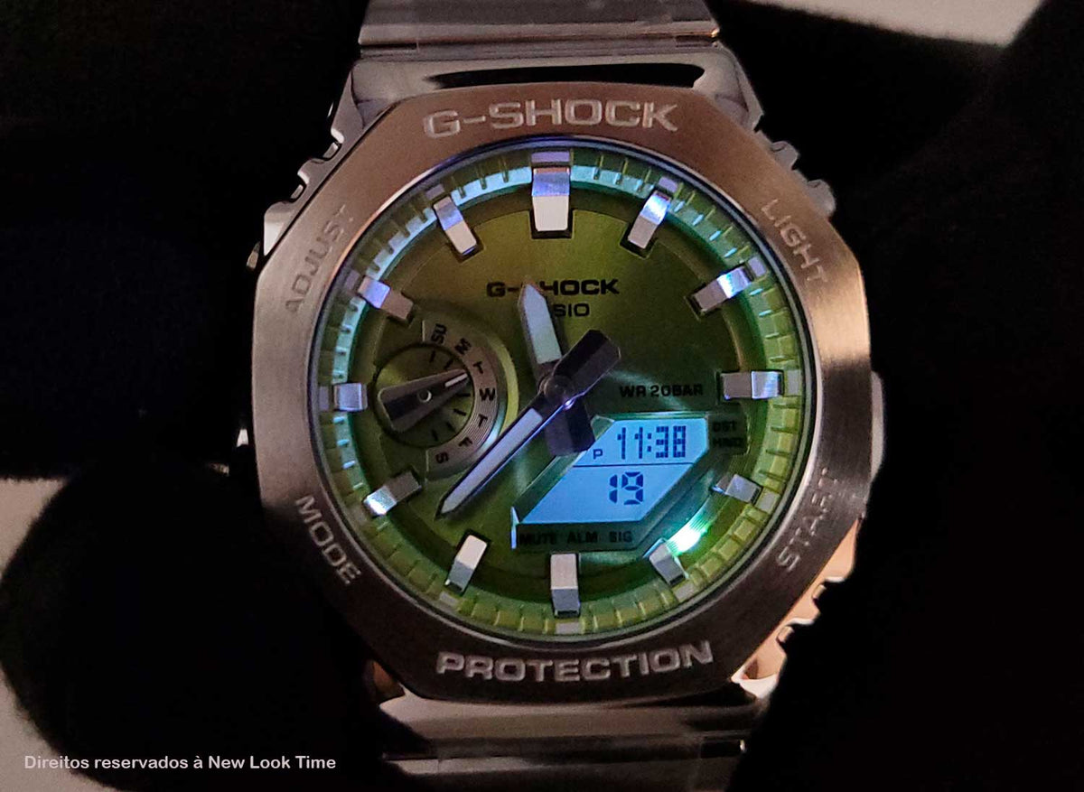 Relógio Casio G-SHOCK G-Steel GM-2110D-3ADR