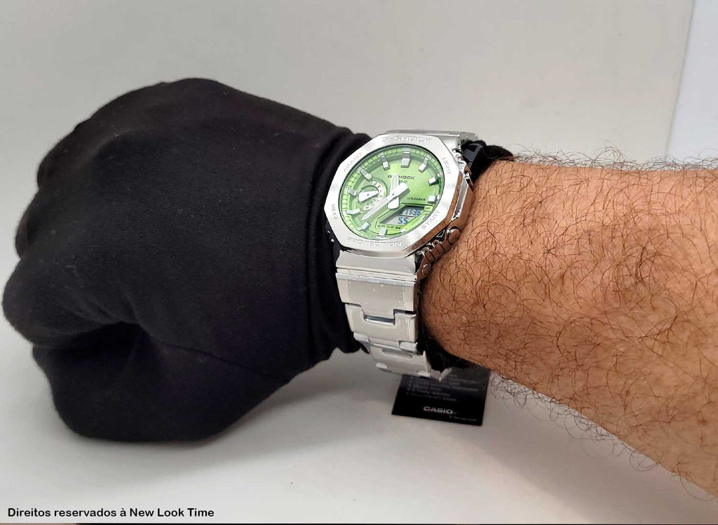 Relógio Casio G-SHOCK G-Steel GM-2110D-3ADR