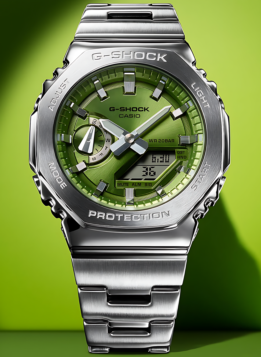 Relógio Casio G-SHOCK G-Steel GM-2110D-3ADR