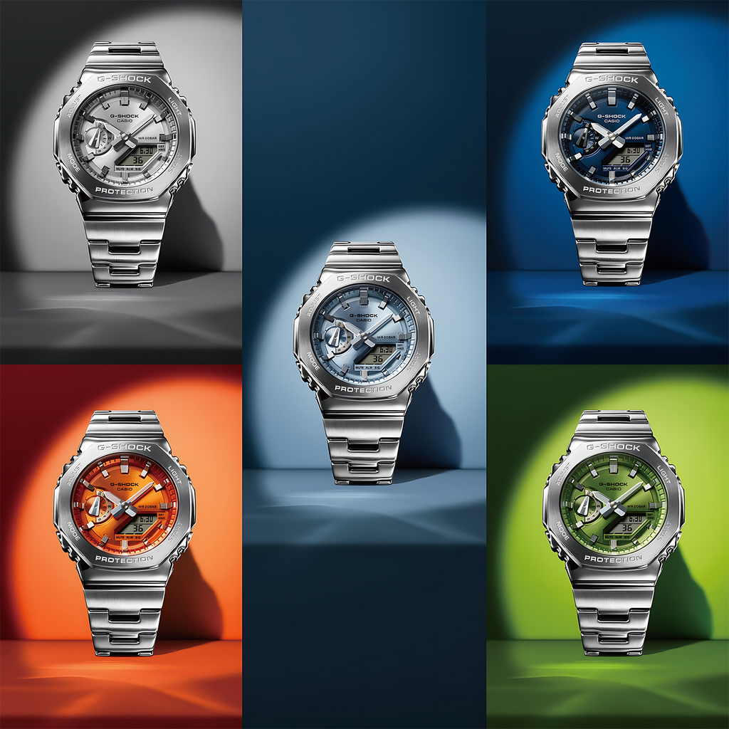 Relógio Casio G-SHOCK G-Steel GM-2110D-3ADR