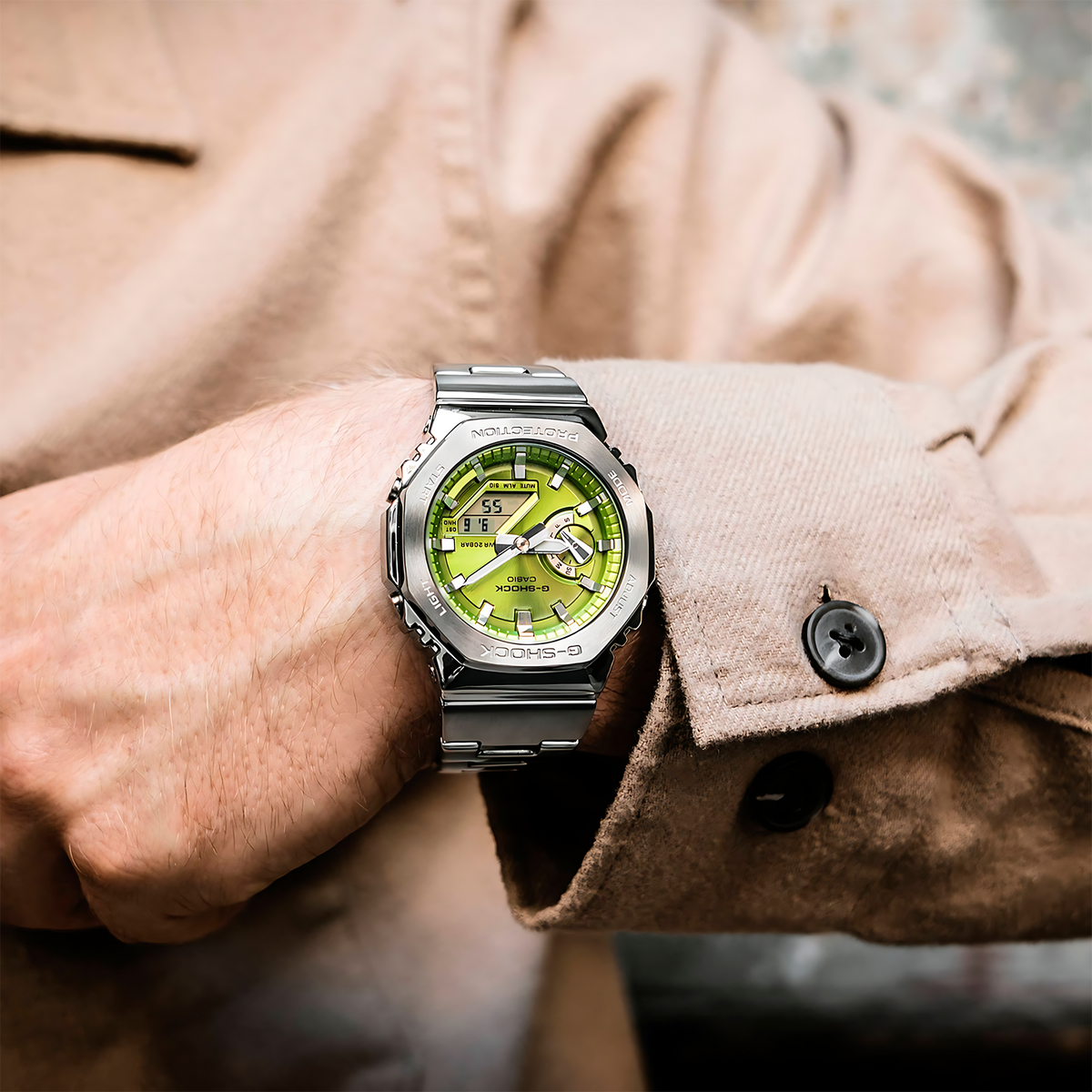 Relógio Casio G-SHOCK G-Steel GM-2110D-3ADR