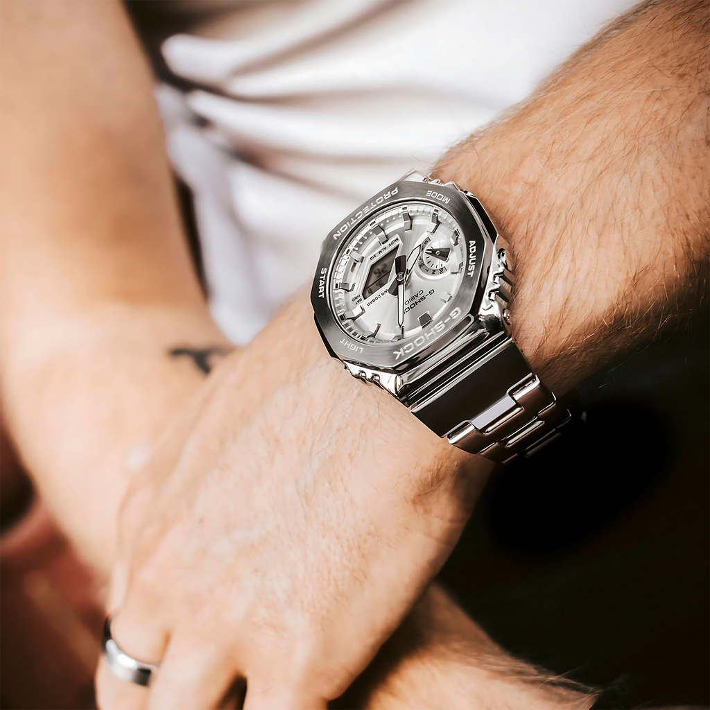 Relógio Casio G-SHOCK G-Steel GM-2110D-7ADR