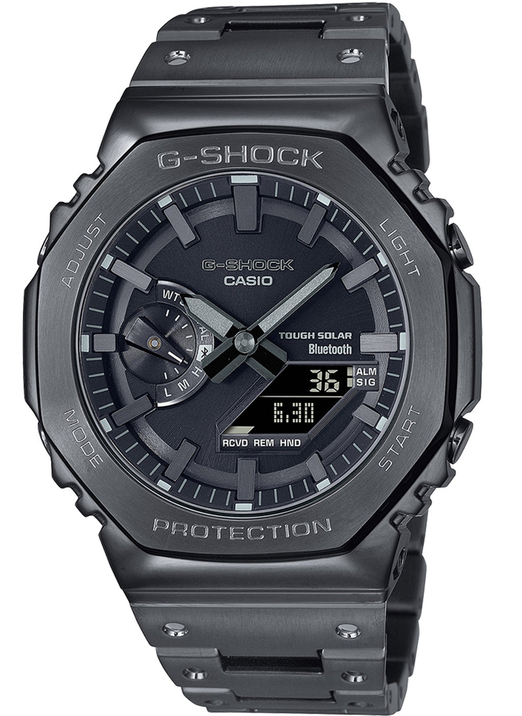 Relógio Casio G-SHOCK GM-B2100BD-1ADR *Bluetooth e Tough Solar