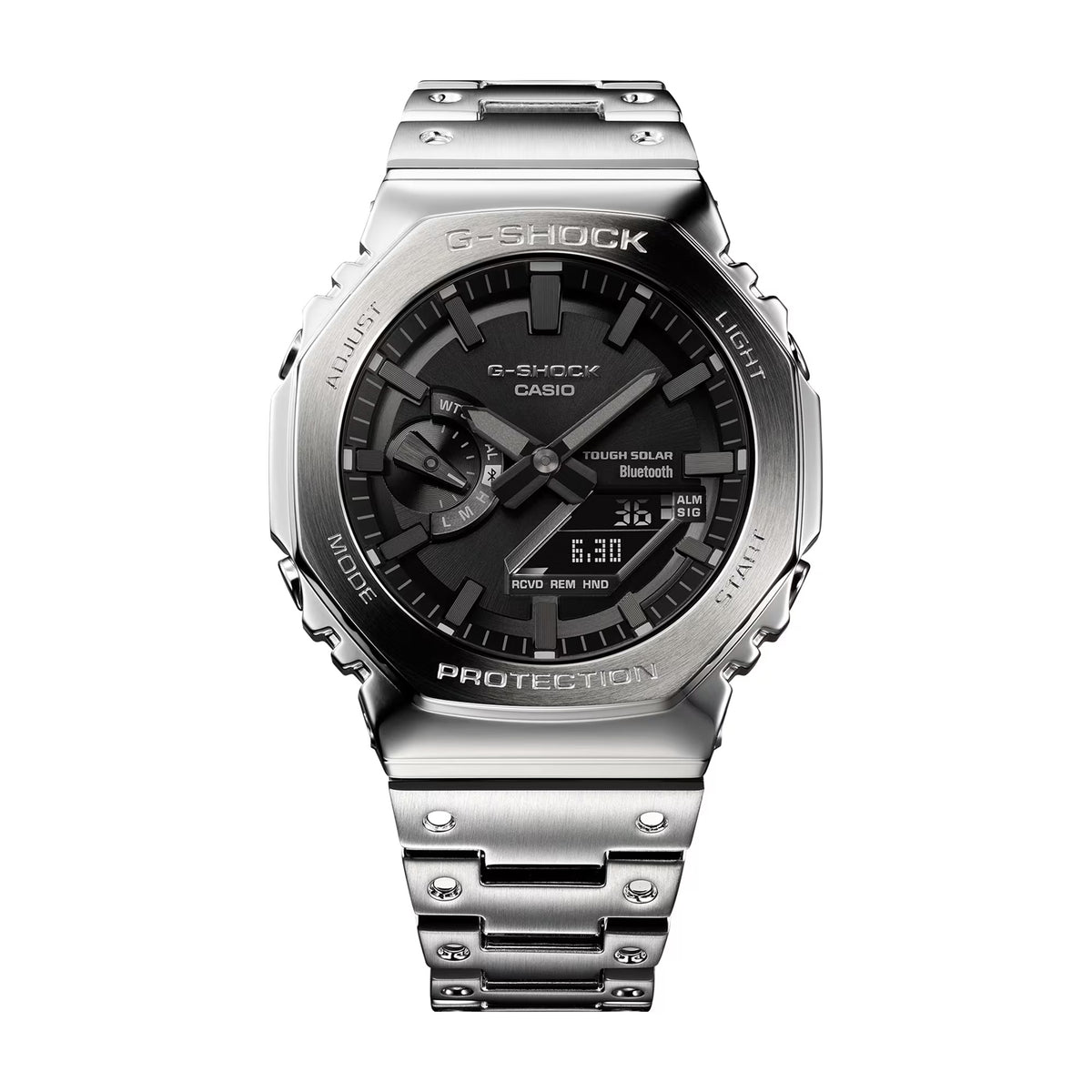 Relógio Casio G-SHOCK GM-B2100D-1ADR *Bluetooth e Tough Solar