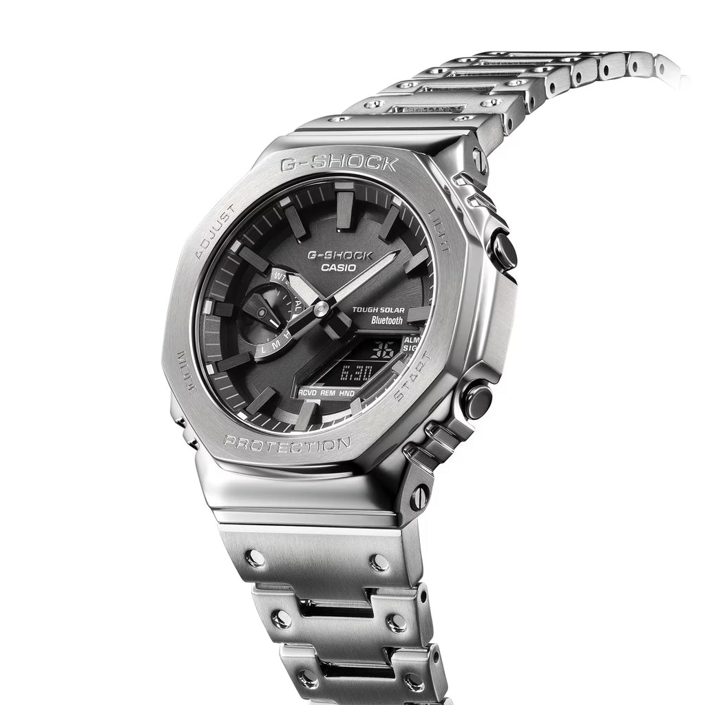 Relógio Casio G-SHOCK GM-B2100D-1ADR *Bluetooth e Tough Solar