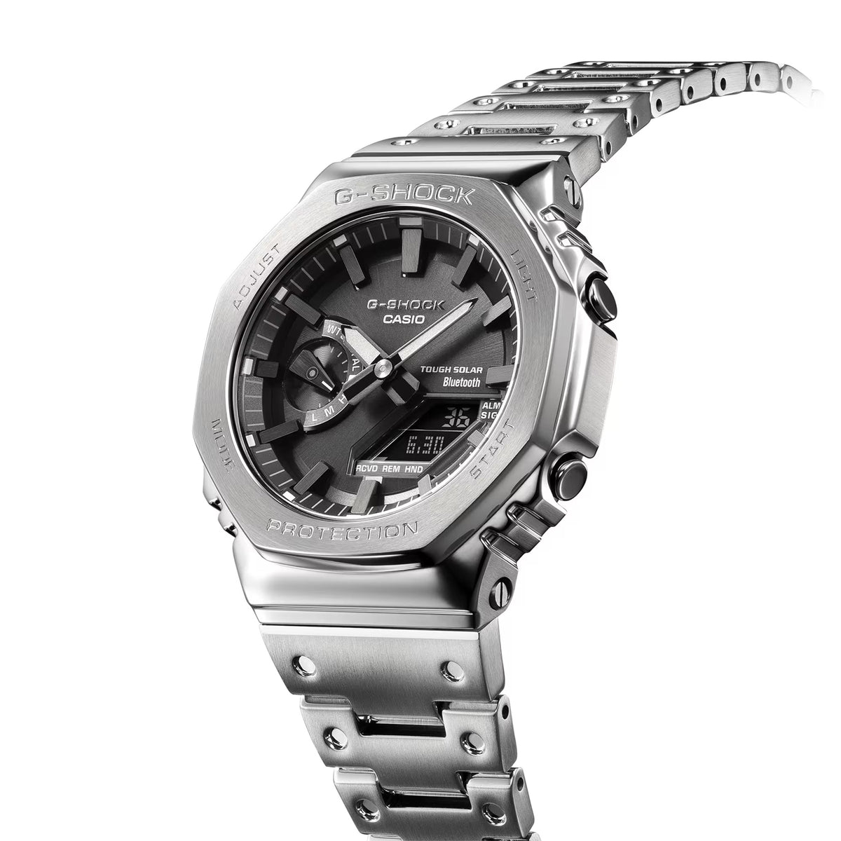 Relógio Casio G-SHOCK GM-B2100D-1ADR *Bluetooth e Tough Solar