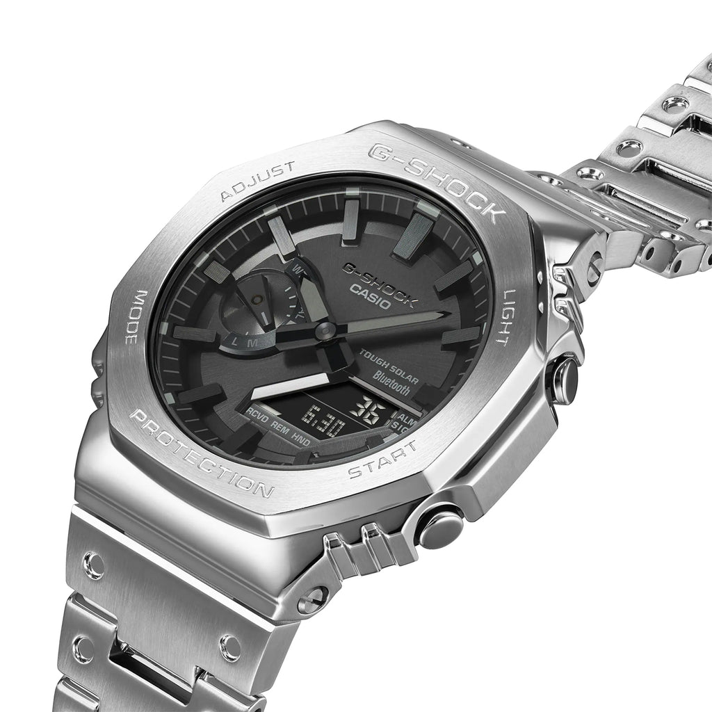 Relógio Casio G-SHOCK GM-B2100D-1ADR *Bluetooth e Tough Solar
