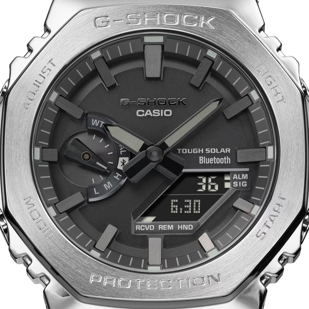 Relógio Casio G-SHOCK GM-B2100D-1ADR *Bluetooth e Tough Solar