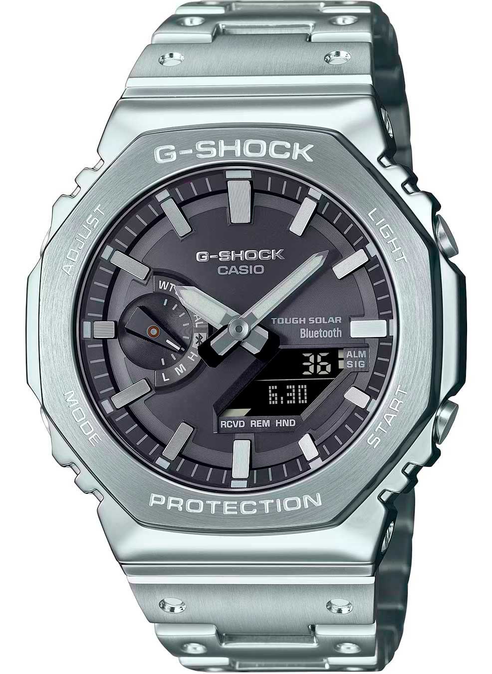 Relógio Casio G-SHOCK GM-B2100AD-1ADR *Bluetooth e Tough Solar
