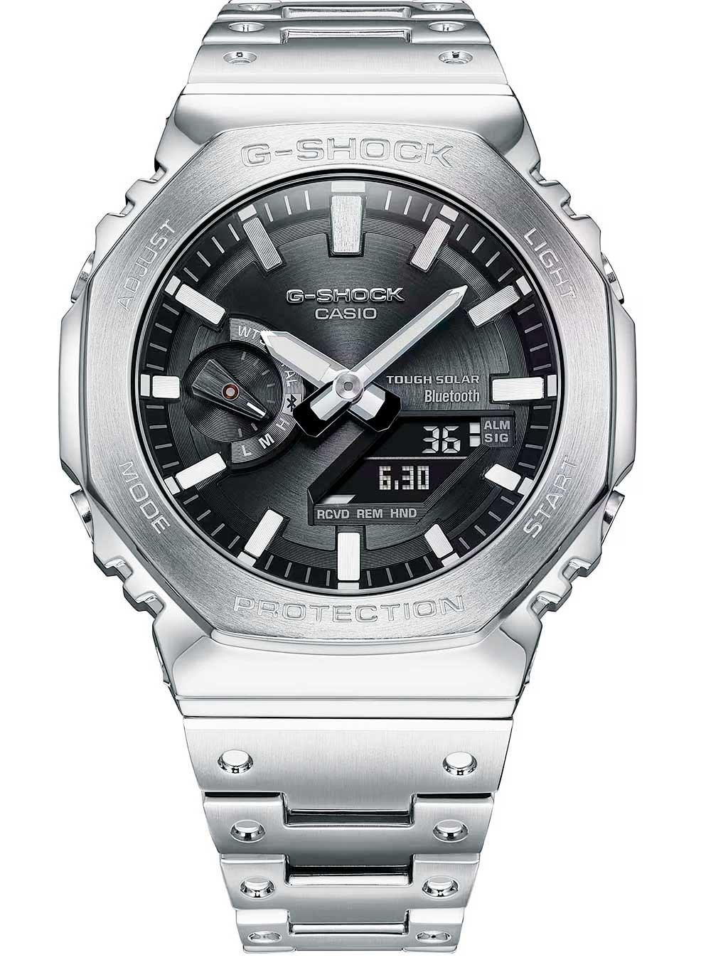 Relógio Casio G-SHOCK GM-B2100AD-1ADR *Bluetooth e Tough Solar