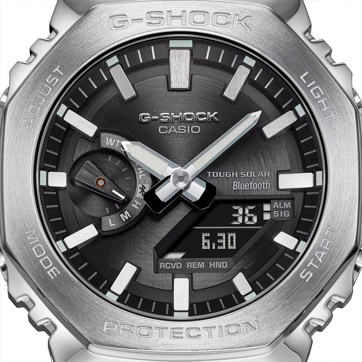 Relógio Casio G-SHOCK GM-B2100AD-1ADR *Bluetooth e Tough Solar