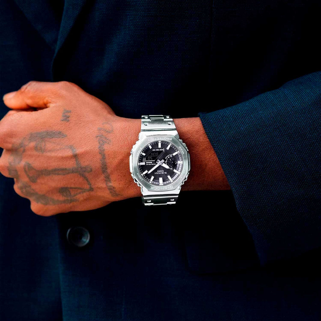 Relógio Casio G-SHOCK GM-B2100AD-1ADR *Bluetooth e Tough Solar