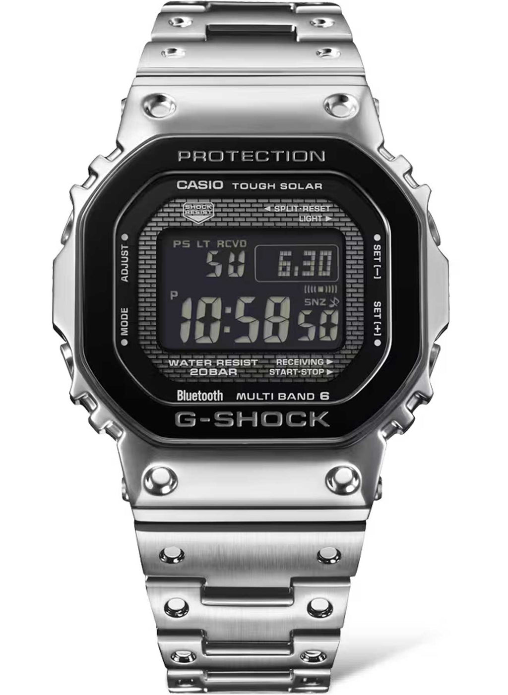 Relógio Casio G-SHOCK *Tough Solar e Bluetooth GMW-B5000BT-1DR