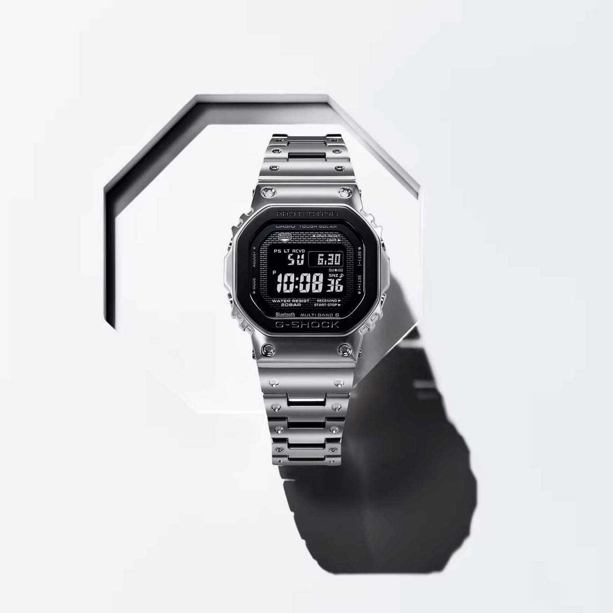 Relógio Casio G-SHOCK *Tough Solar e Bluetooth GMW-B5000BT-1DR