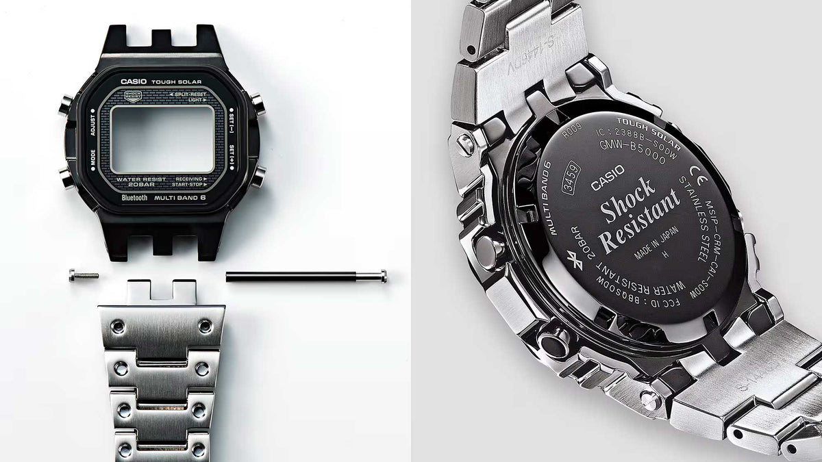 Relógio Casio G-SHOCK *Tough Solar e Bluetooth GMW-B5000BT-1DR
