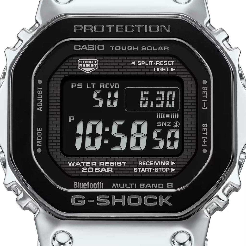 Relógio Casio G-SHOCK *Tough Solar e Bluetooth GMW-B5000BT-1DR