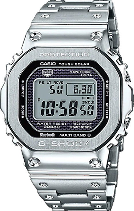Relógio CASIO G-Shock GMW-B5000D-1DR *Tough Solar e Bluetooth