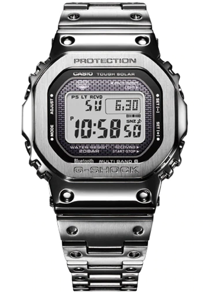 Relógio CASIO G-Shock GMW-B5000D-1DR *Tough Solar e Bluetooth
