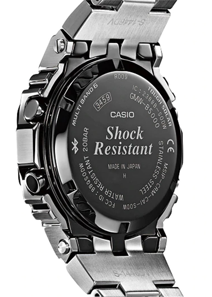 Relógio CASIO G-Shock GMW-B5000D-1DR *Tough Solar e Bluetooth