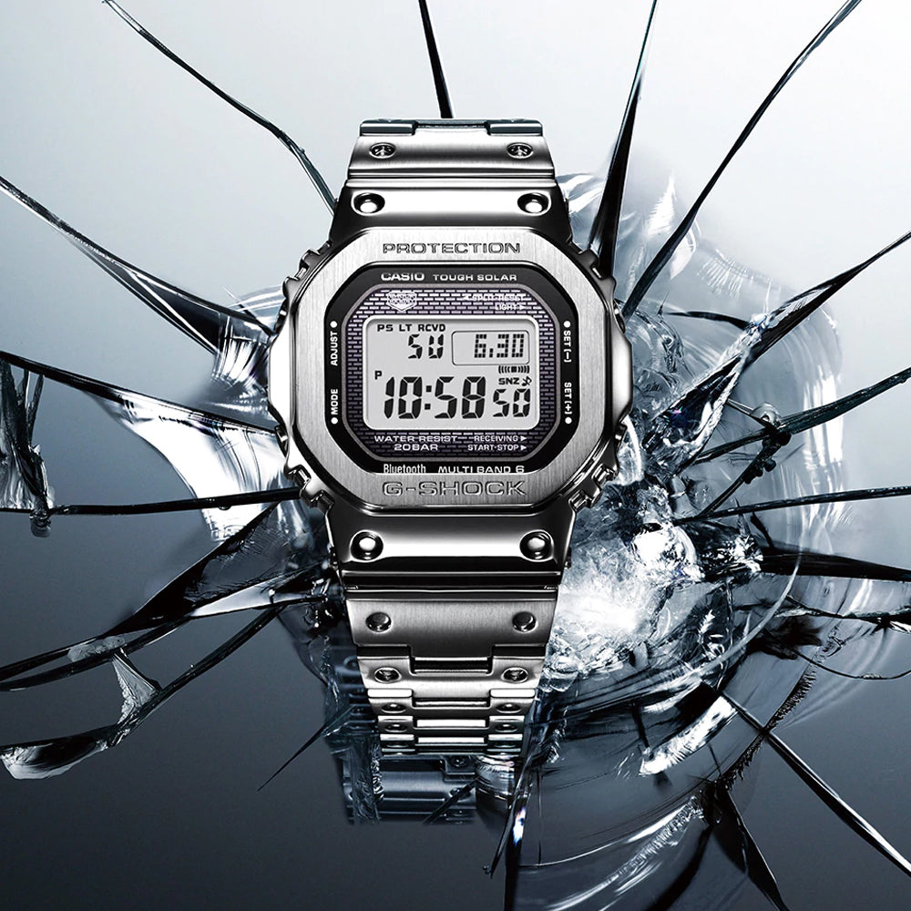 Relógio CASIO G-Shock GMW-B5000D-1DR *Tough Solar e Bluetooth