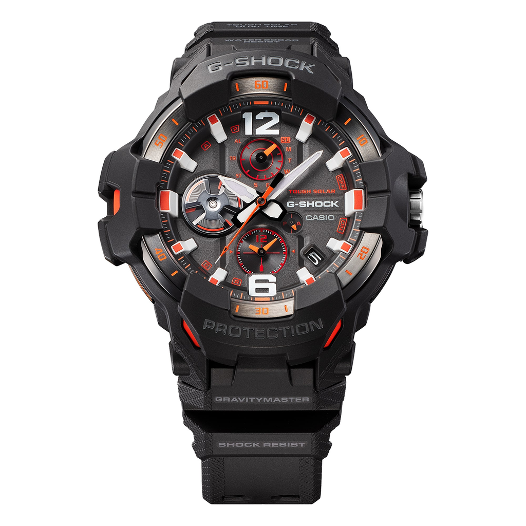 Relógio Casio G-SHOCK GravityMaster GR-B300-1A4DR *Carbon, Solar